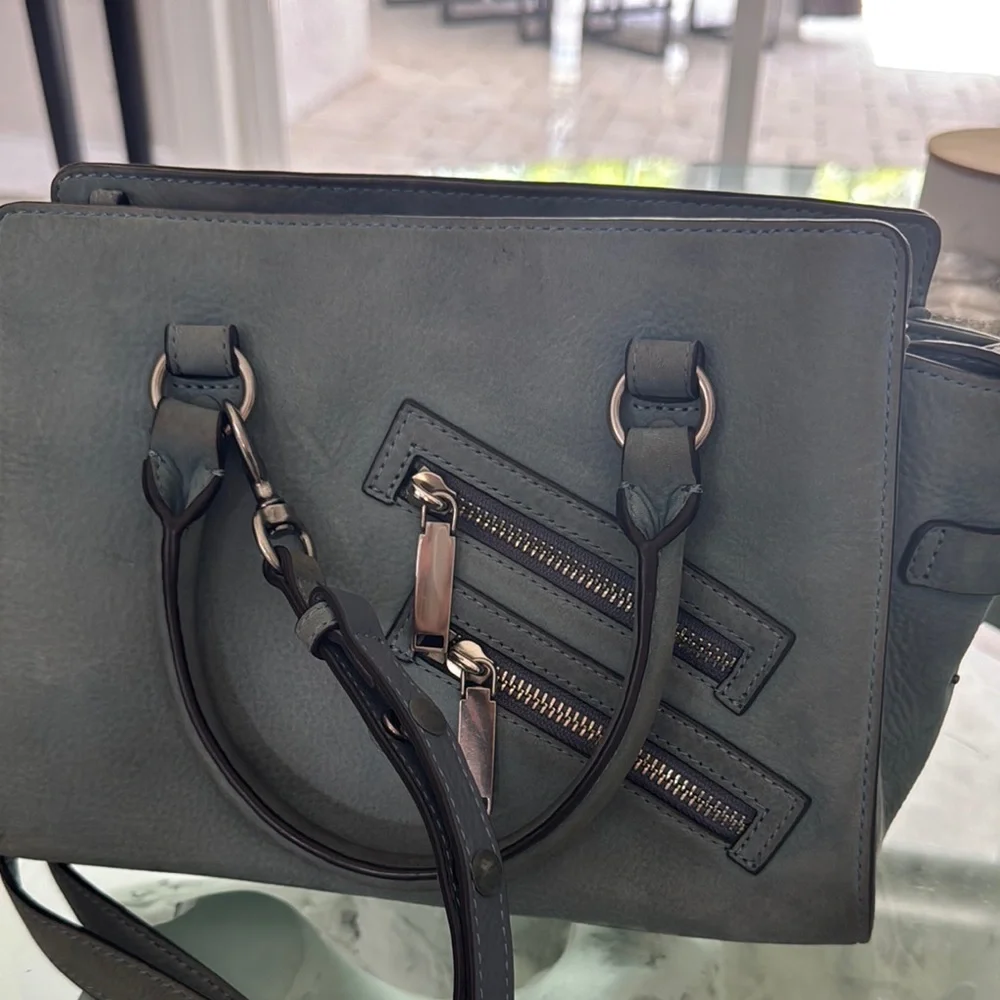 Rebecca Minkoff Blue Small Jamie Satchel - Picture 10 of 15